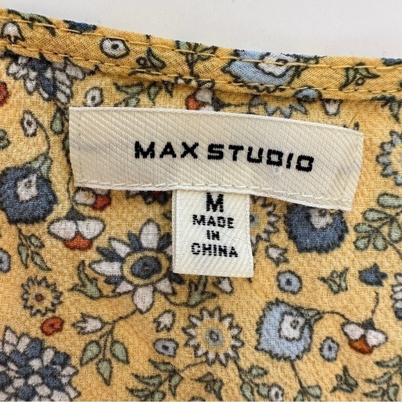 Max Studio wrap maxi dress with short  sleeves, ruffles - Picture 12 of 14